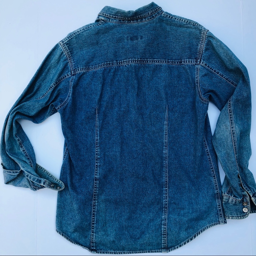 Vintage Jones New York Sport denim shirt - Picture 3 of 5